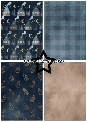 Winter Night A5 Paperpack - Paper Favourites