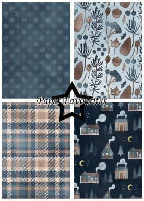 Winter Night A5 Paperpack - Paper Favourites