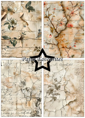 Preview: Old Paper A5 Paperpack - Paper Favourites