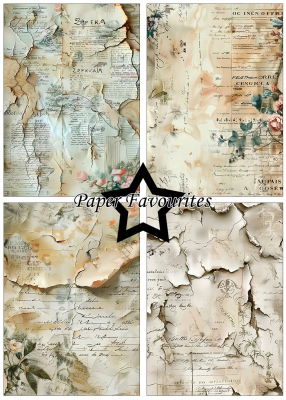 Preview: Old Paper A5 Paperpack - Paper Favourites