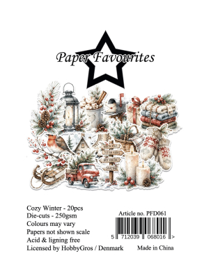 Cozy Winter, Die-Cuts - Paper Favourites