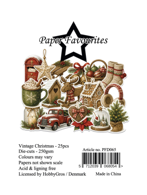 Vintage Christmas, Die-Cuts - Paper Favourites