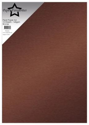 Pearl Paper Bronze, A4 - Paper Favourites