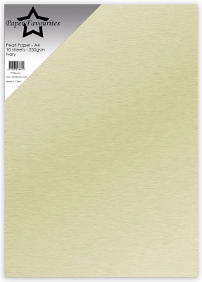 Pearl Paper Ivory, A4 - Paper Favourites
