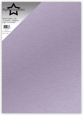 Pearl Paper Light Lavender, A4 - Paper Favourites