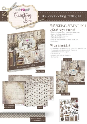 Wizarding Adventure Crafting Box - Papers For You