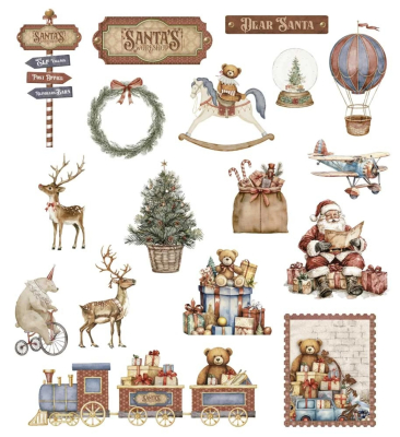 Santa's Workshop, Die Cuts - Papers For You