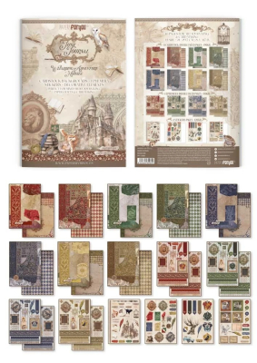 Preview: Wizarding Adventure Houses, Junk Journal - Papers For You