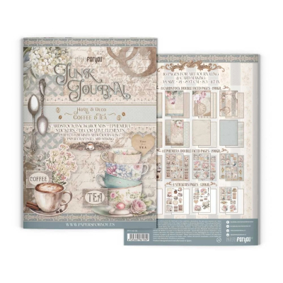 Coffee & Tea, Junk Journal - Papers For You