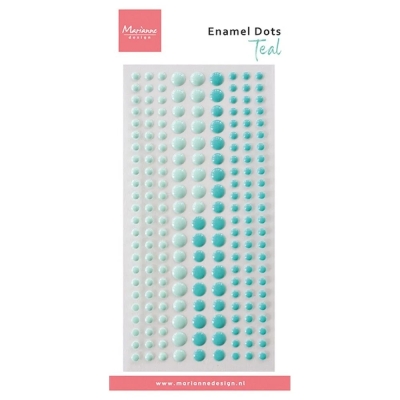 Enamel Dots, Duotone Teal - Marianne Design