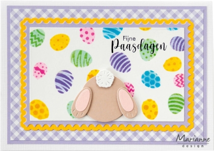 Preview: Easter Eggs 2 Layer, Schablone - Marianne Design