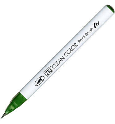 Clean Color Real Brush, Deep Green - ZIG