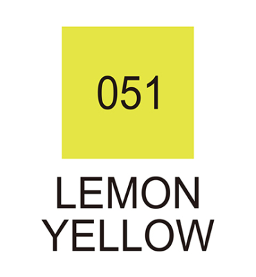 Preview: Clean Color Real Brush, Lemon Yellow - ZIG