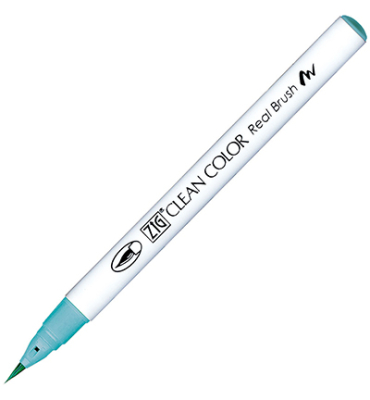Clean Color Real Brush, Sea Green - ZIG