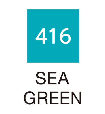 Preview: Clean Color Real Brush, Sea Green - ZIG