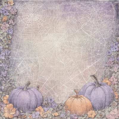Enchanted Halloween - Enchanted Pumpkin, Designpapier - Reprint