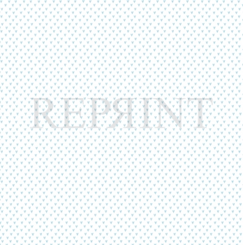 Miniherzen Blau, Designpapier - Reprint