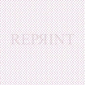 Miniherzen Cerise, Designpapier - Reprint