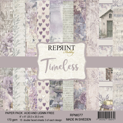 Timeless 8x8 Paperpad - Reprint