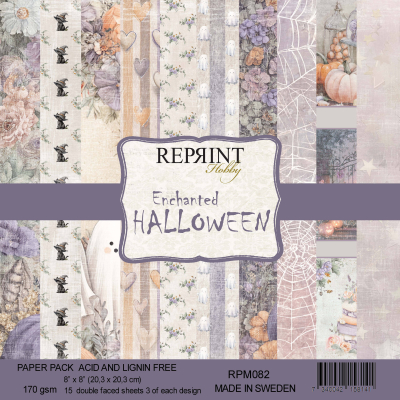 Enchanted Halloween 8x8 Paperpad - Reprint