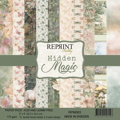 Hidden Magic 8x8 Paperpad - Reprint