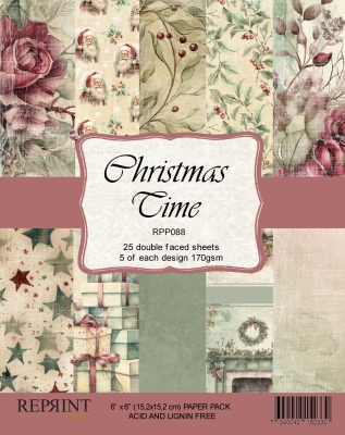 Christmas Time 6x6 Paperpad - Reprint