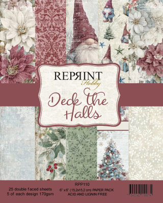 Deck the Halls 6x6 Paperpad - Reprint