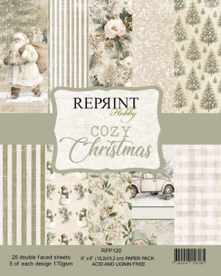 Cozy Christmas 6x6 Paperpad - Reprint