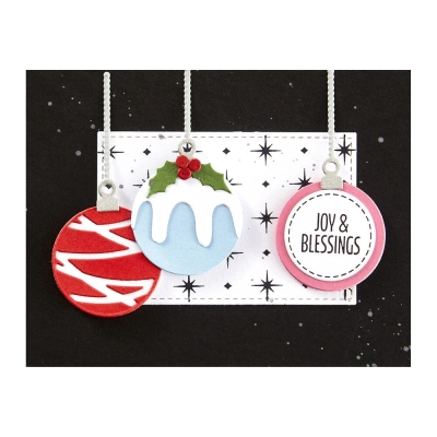 Festive Ornaments, Stanze - Spellbinders