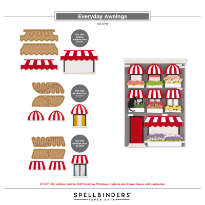 Everyday Awnings, Stanze - Spellbinders