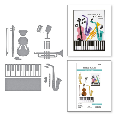 Mini Musical Instruments, Stanze - Spellbinders