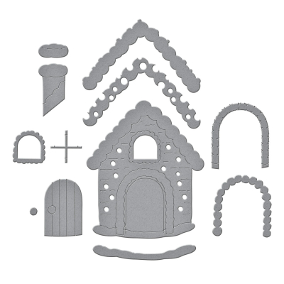 Gingerbread House, Stanze - Spellbinders