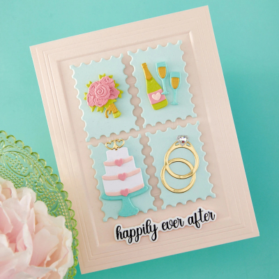 Classic Mouse Wedding Accessories, Stanze - Spellbinders