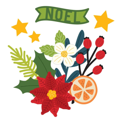 Preview: Festive Floral Mix, Stanze - Spellbinders