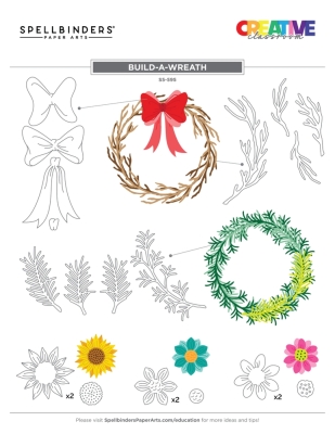 Build-A-Wreath, Stanze - Spellbinders