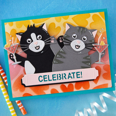 Preview: Congrats Cat, Stanze- Spellbinders