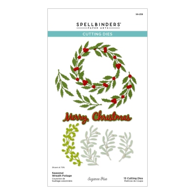 Seasonal Wreath Foliage, Stanze - Spellbinders