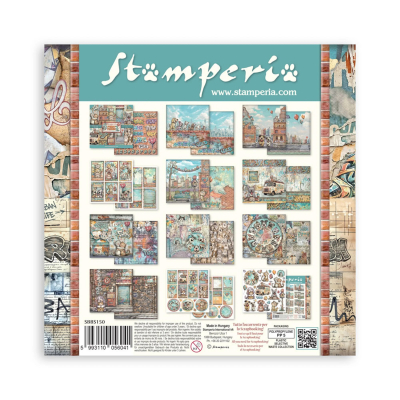 Preview: Furry Friends 2, 8x8 Paperpad - Stamperia