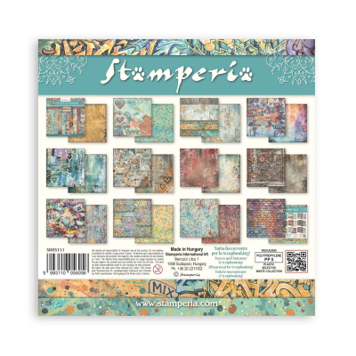 Preview: Furry Friends 2, 8x8 Paperpad - Stamperia