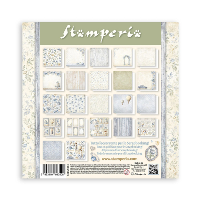 Timeless 8x8 Maxi Paperpad - Stamperia