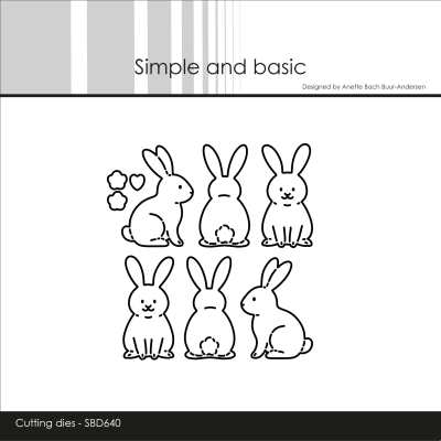 Easter Bunnies, Stanze - Simple and Basic