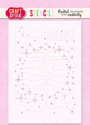Sparks Wreath, Schablone - Craft&You