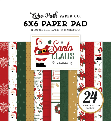 Santa Claus 6x6 Paperpad - Echo Park