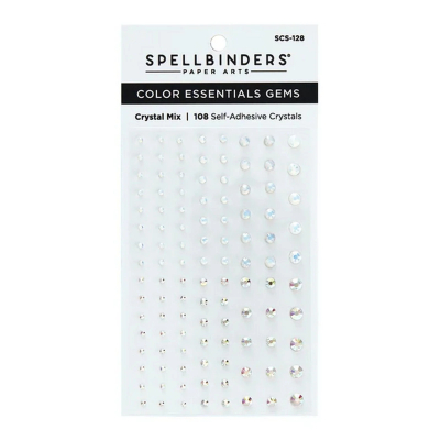 Color Essentials Gems, Crystal Mix - Spellbinders
