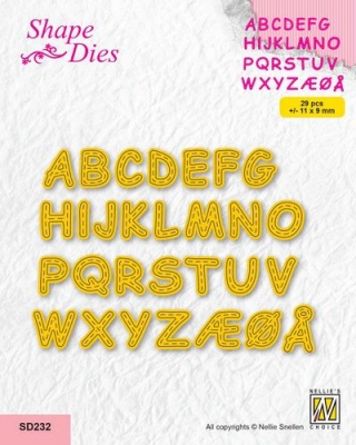 Stitched Alphabet, Stanze - Nellie's Choice