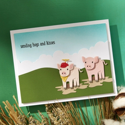 Ham It Up, Stempel - und Stanzenset - Spellbinders