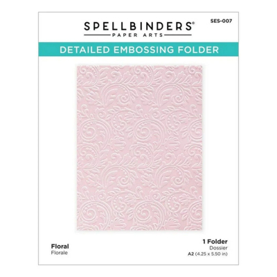 Floral, Prägeschablone - Spellbinders