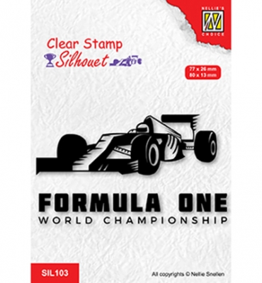 Formula One #2, Clearstamp - Nellie's Choice