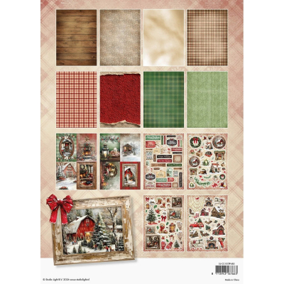 Preview: Cottage Christmas, Die-Cut Paperpad - Studiolight