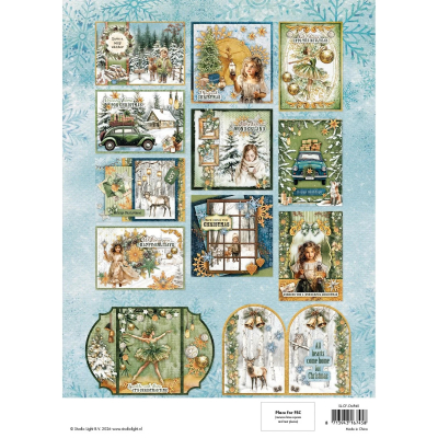 Preview: Christmas Forest, Card Making Paperpad - Studiolight